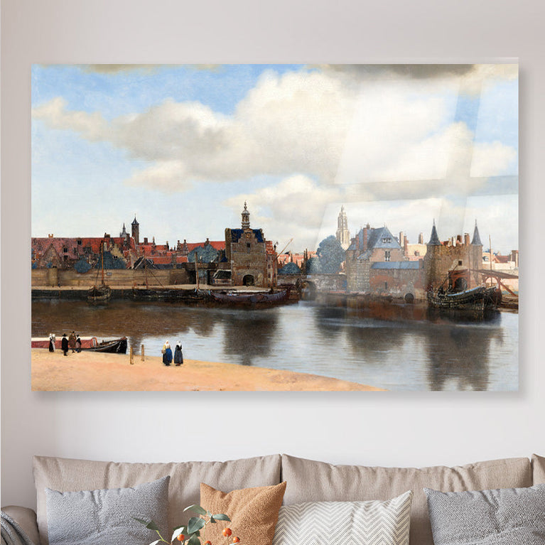 Gezicht op Delft Johannes Vermeer