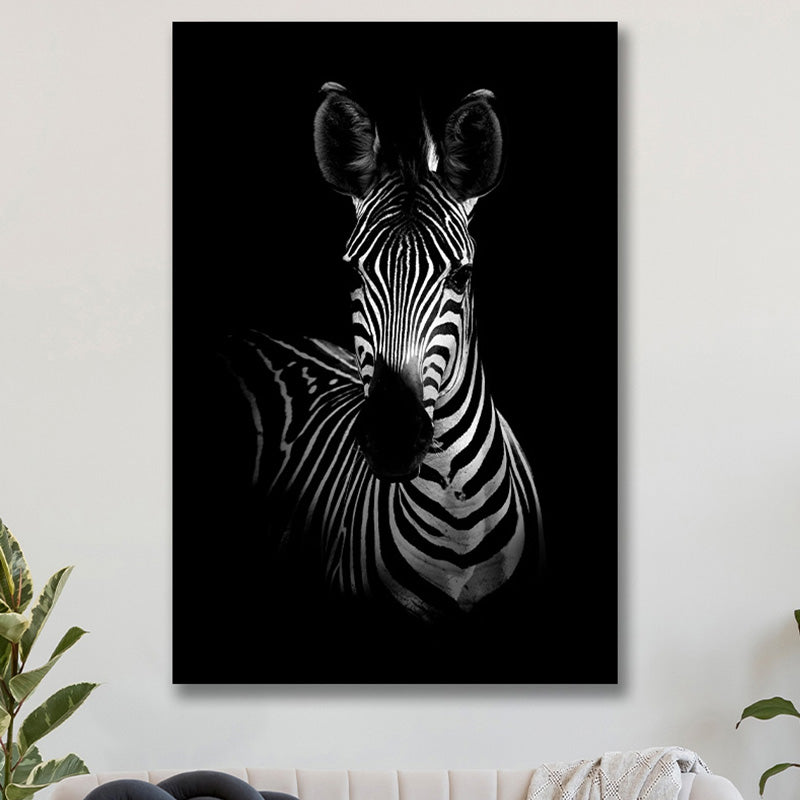 Zebra zwart wit