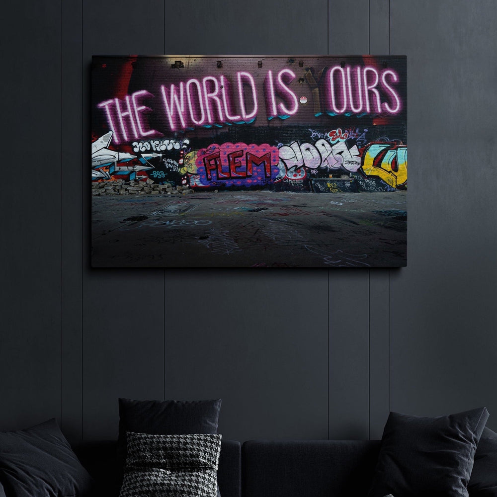 The World Is Ours Canvas