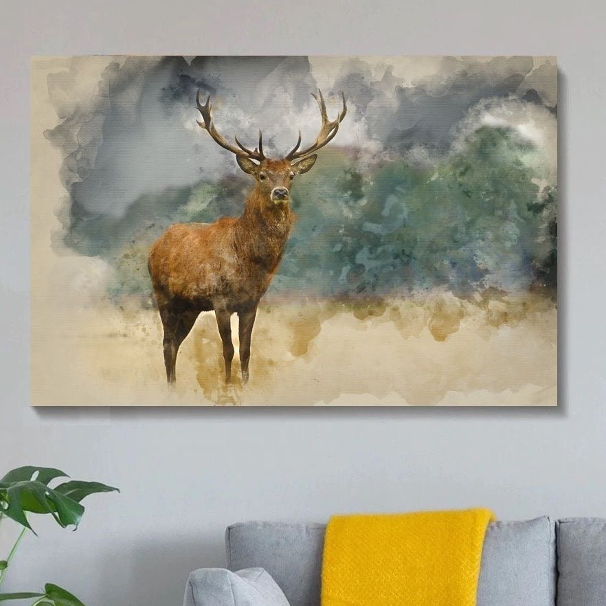 The Stag Canvas