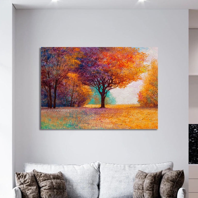 The Autumn Bloom Canvas schilderij