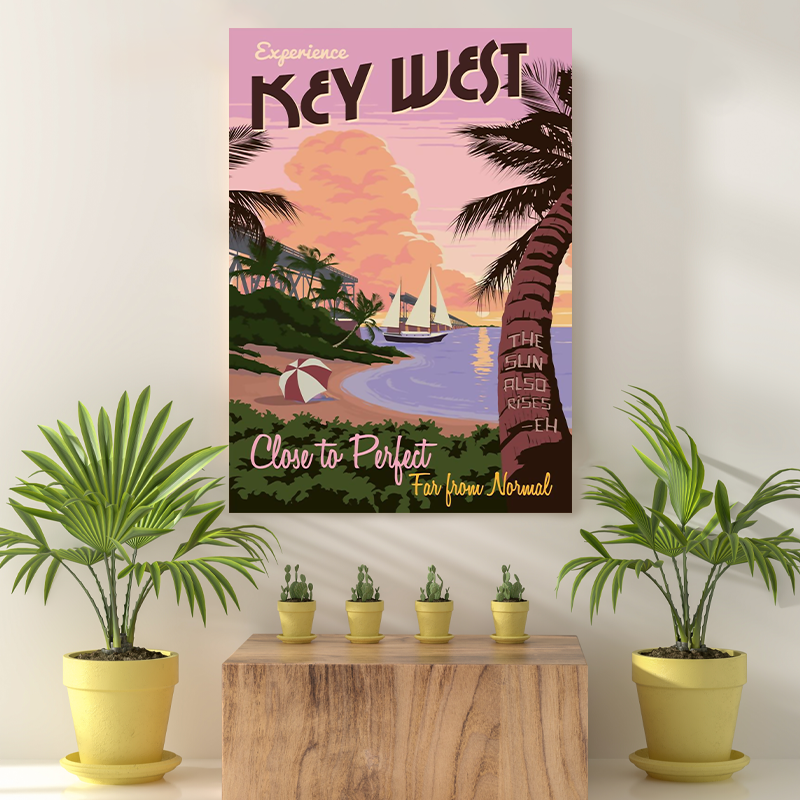 Vintage Reis bestemming Key West